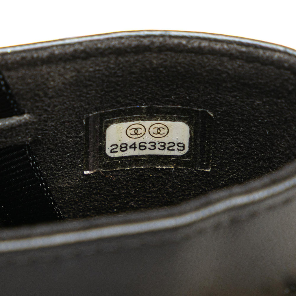 Chanel Tweed Chain Around Phone Holder