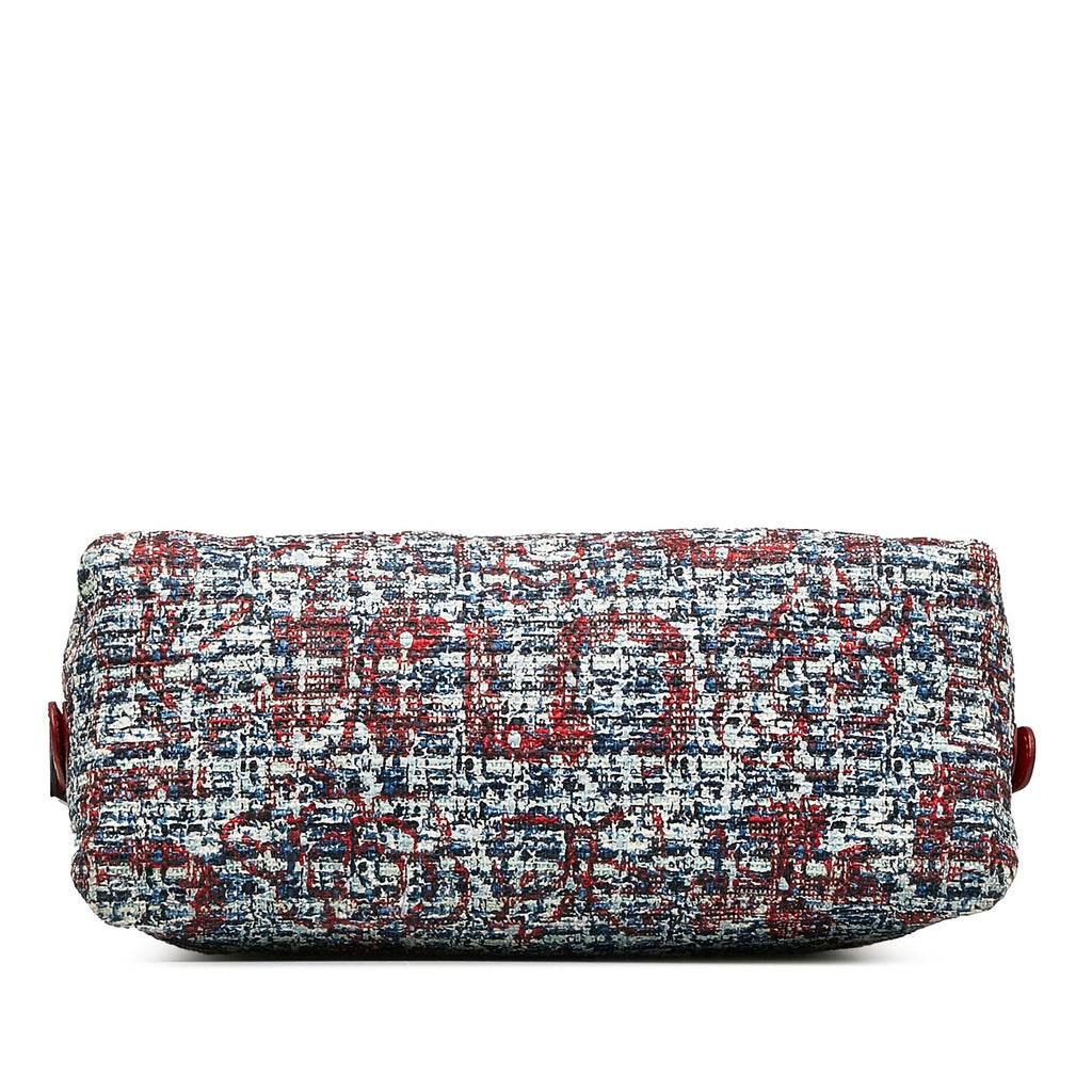 Chanel Tweed Clover Shoulder Bag (SHG-dlPn67)