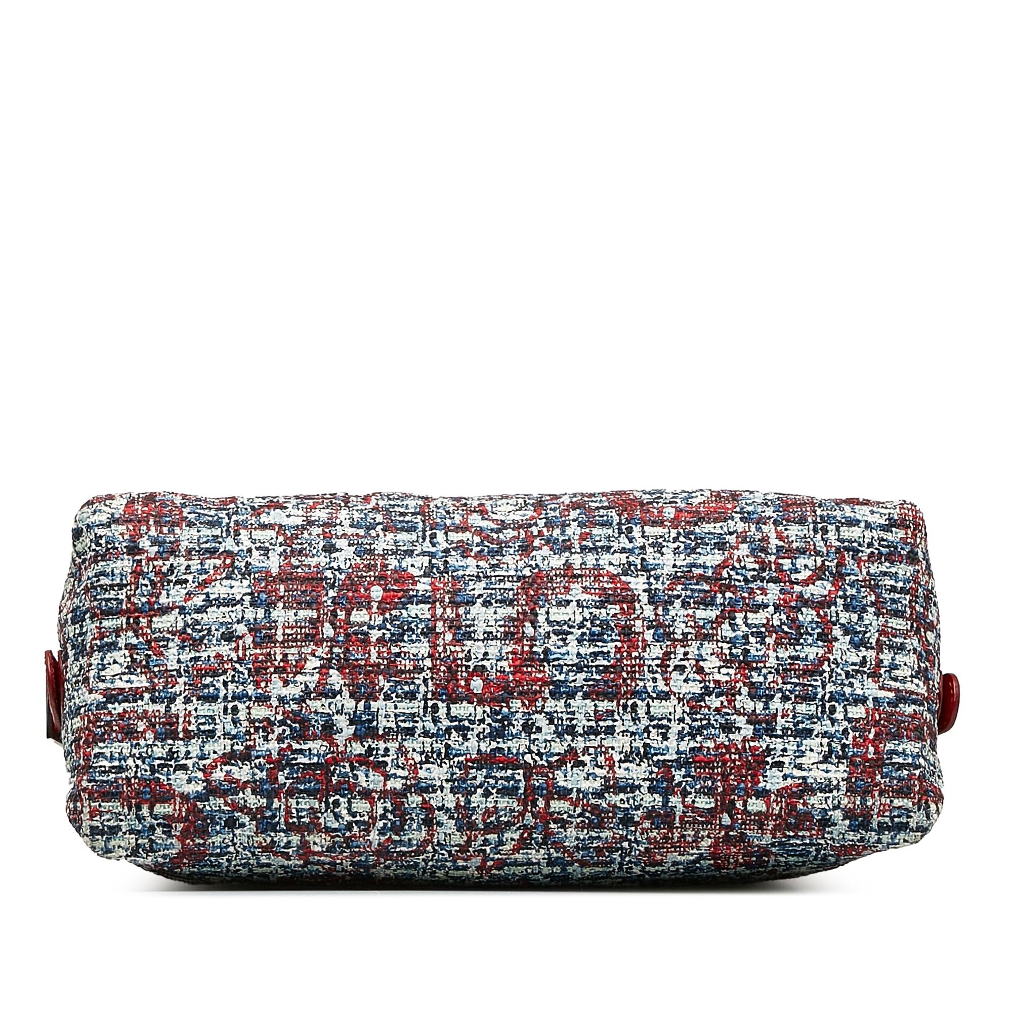 Chanel Tweed Clover Shoulder Bag (SHG-dlPn67)