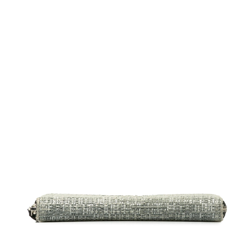 Chanel Tweed Deauville Continental Wallet (SHG-wkaU2P)