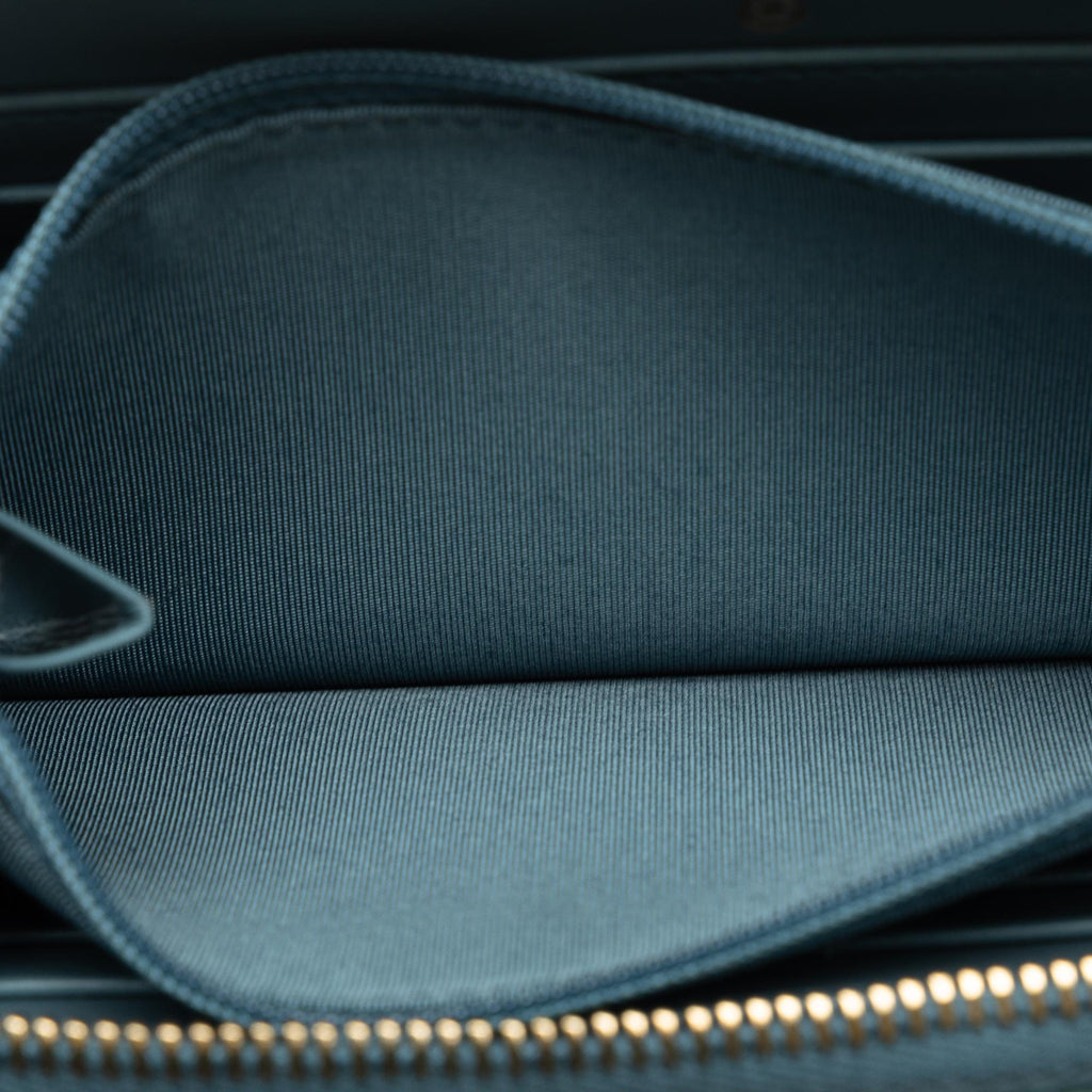 Chanel Tweed Deauville Continental Wallet (SHG-UlzXGM)