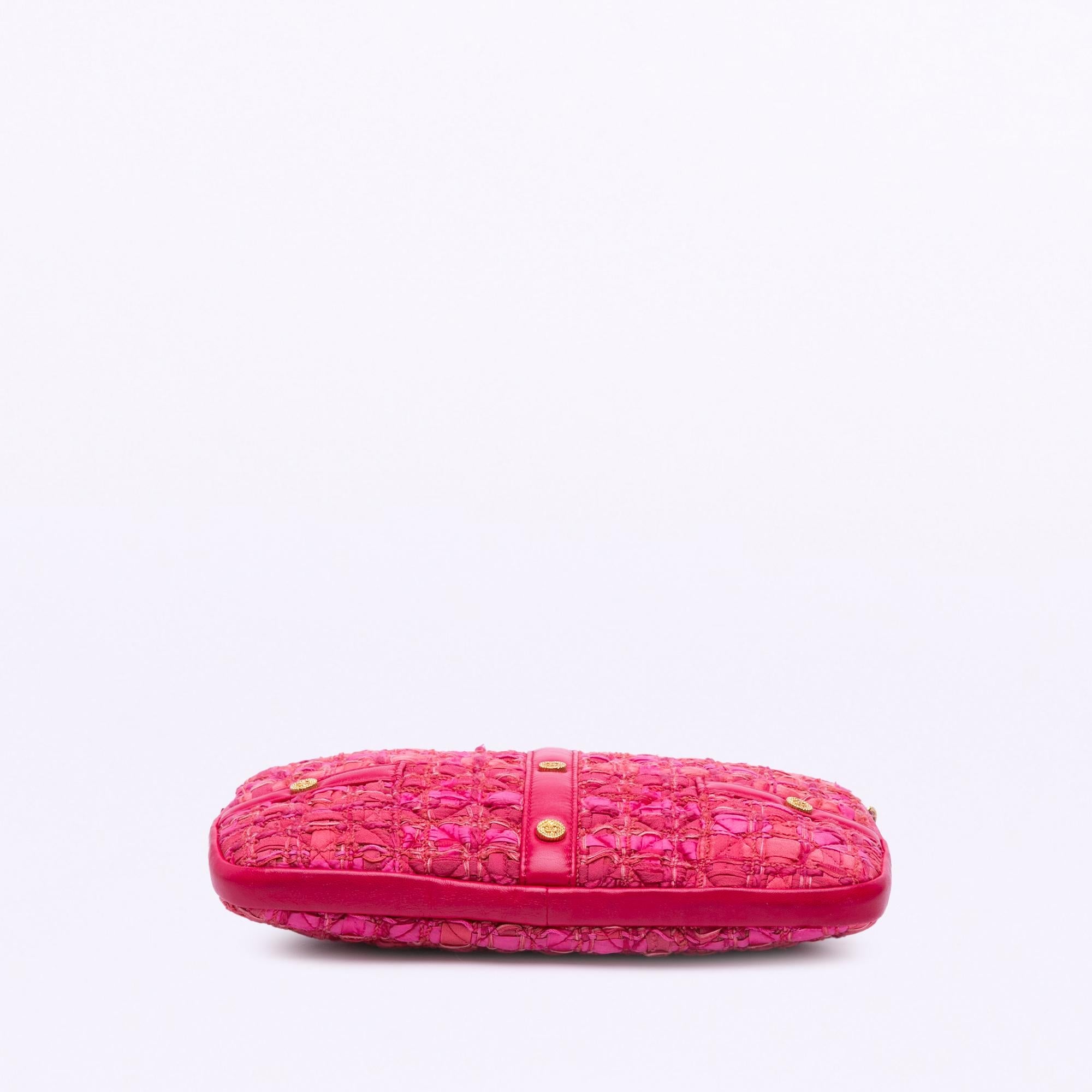 Chanel Tweed Girl Crossbody