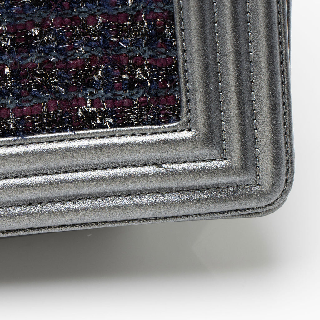 Chanel Tweed New Medium Boy Bag