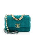 Chanel Tweed 19 Medium Flap Shoulder Bag