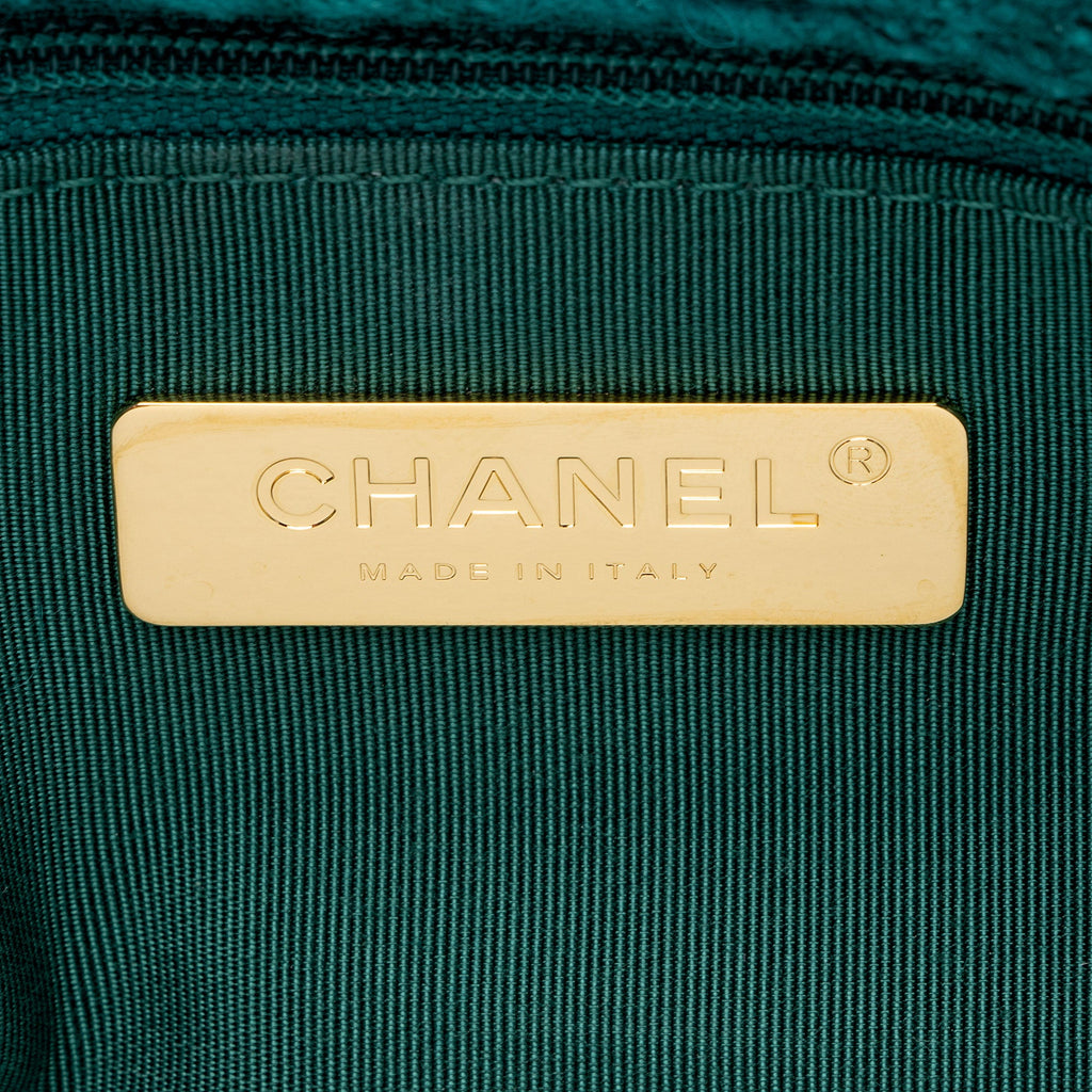 Chanel Tweed 19 Medium Flap Shoulder Bag