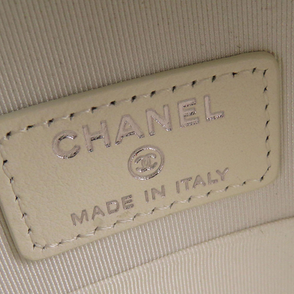 Chanel Tweed Round Clutch with Chain (SHG-jox5Cf)