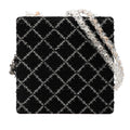 Chanel Tweed and Resin Zipped Chain Shopping Bag