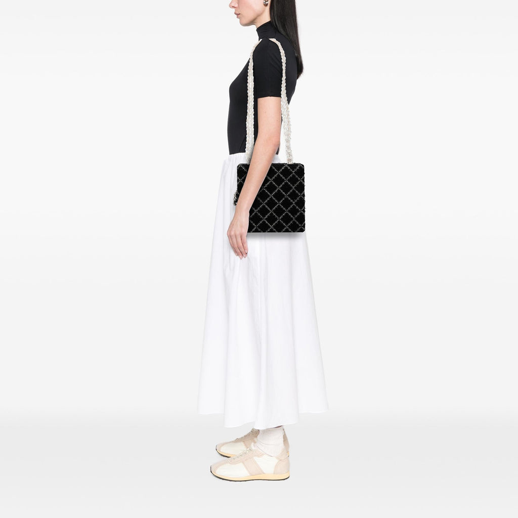 Chanel Tweed and Resin Zipped Chain Shopping Bag