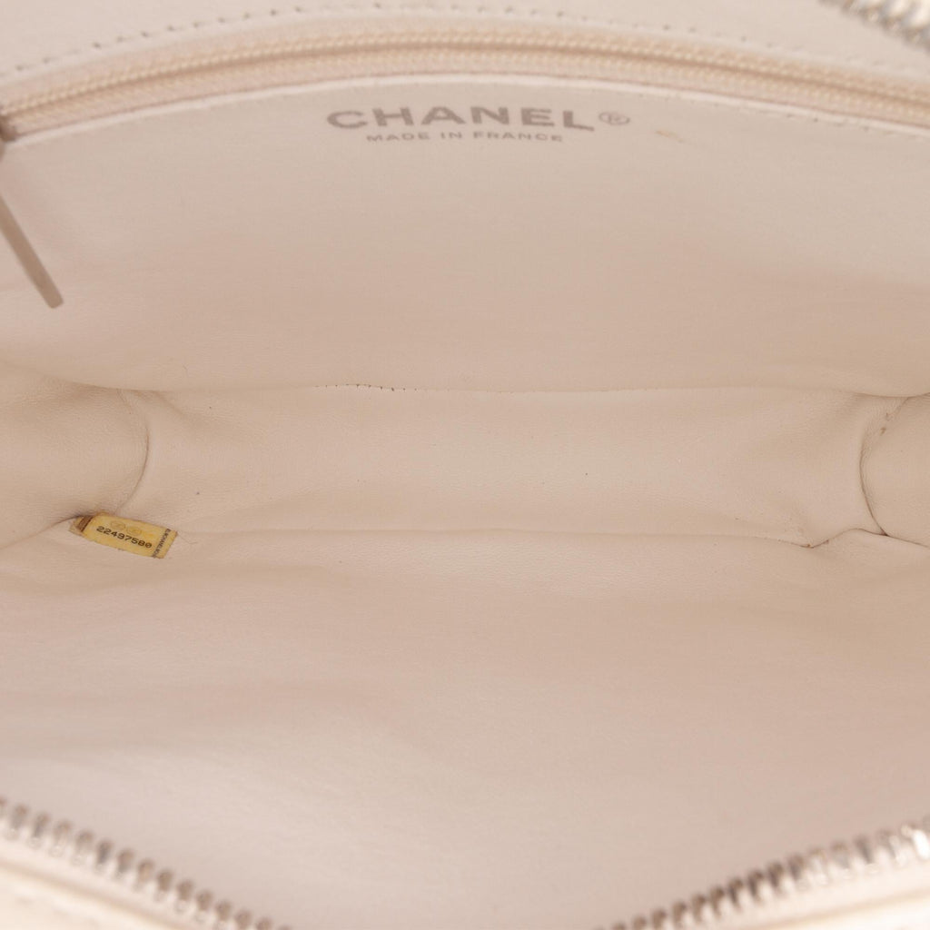Chanel Tweed and Resin Zipped Shopping Bag