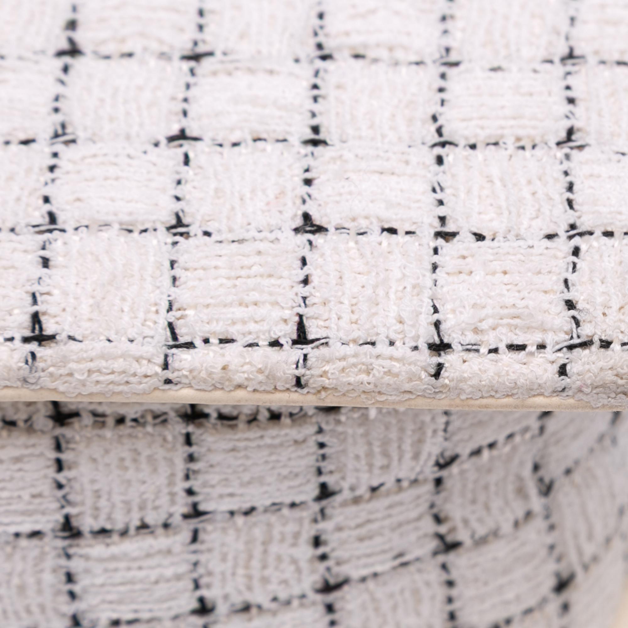 Chanel Tweed and Resin Zipped Shopping Bag