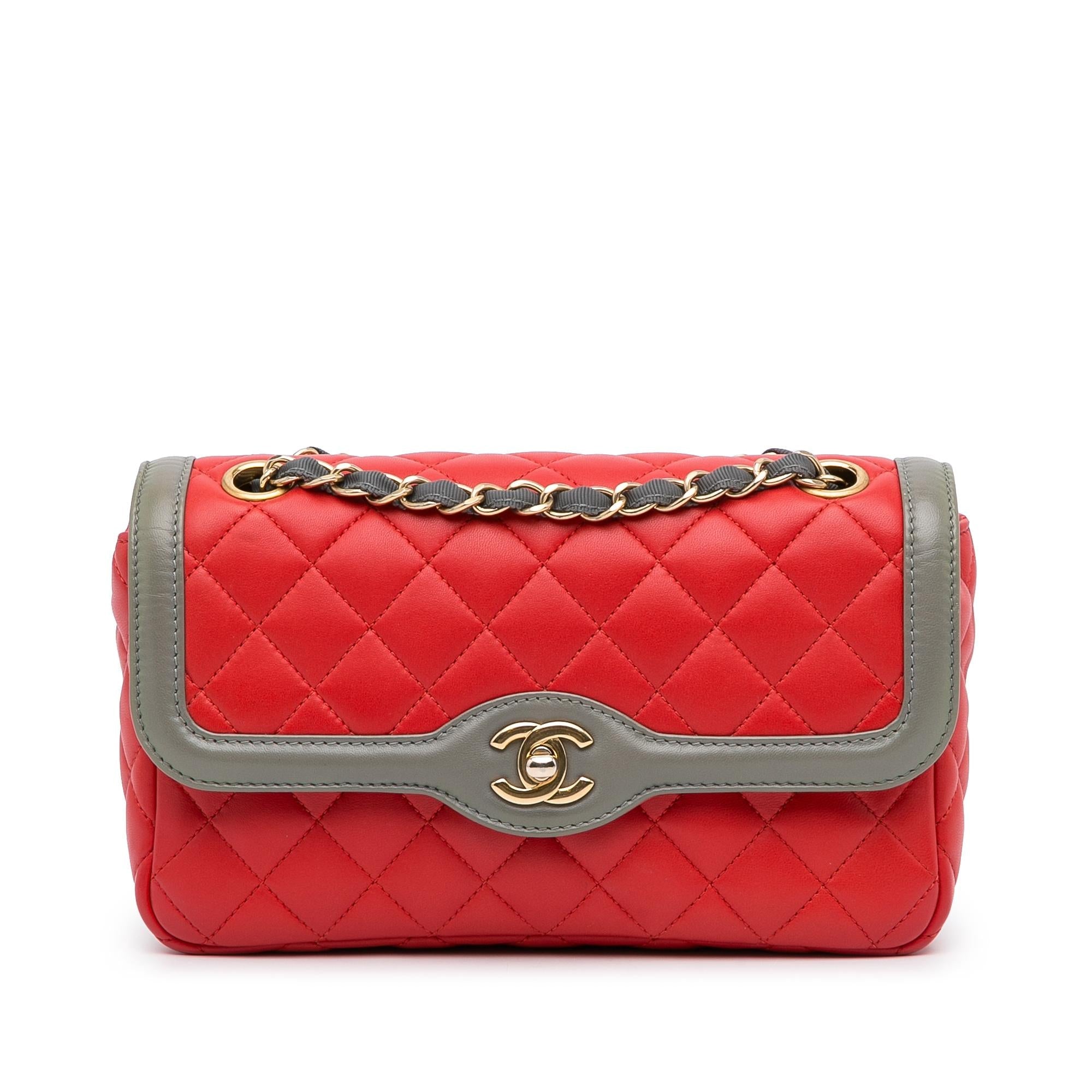 Chanel Two-Tone Day Flap (SHG-hVVcNB)