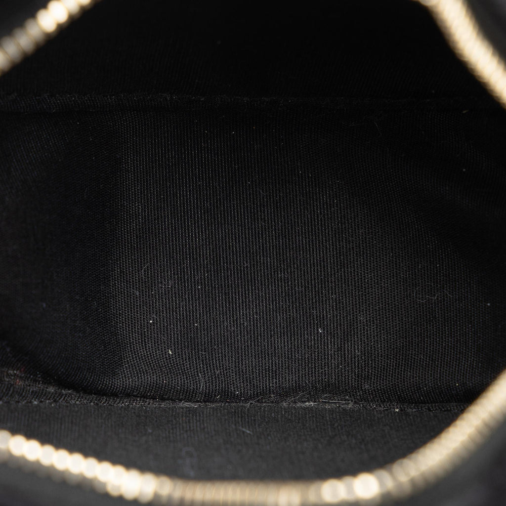 Chanel Velvet Pearl Sequin Round Crossbody