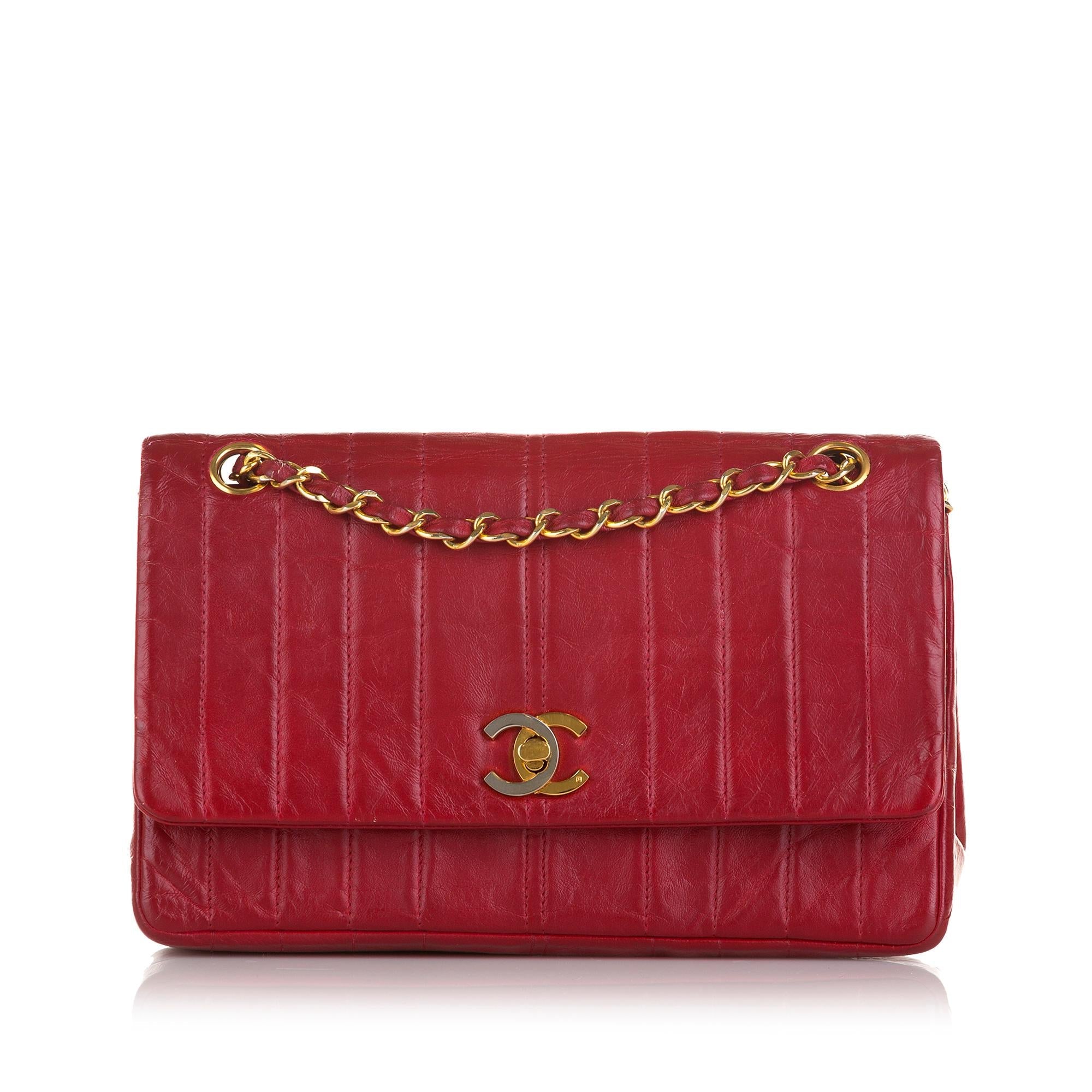 Chanel Vertical Flap Bag (SHG-9sL0o7)