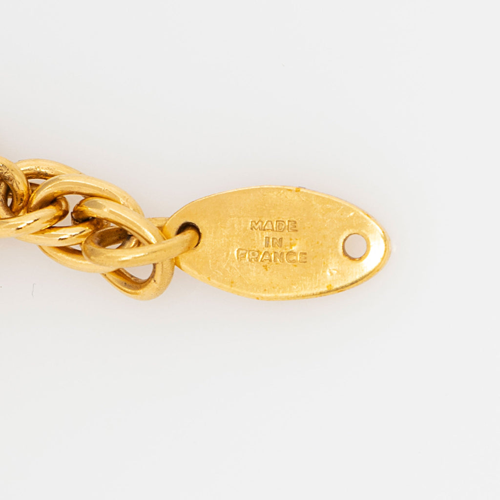 Chanel Vintage CC Link Bracelet