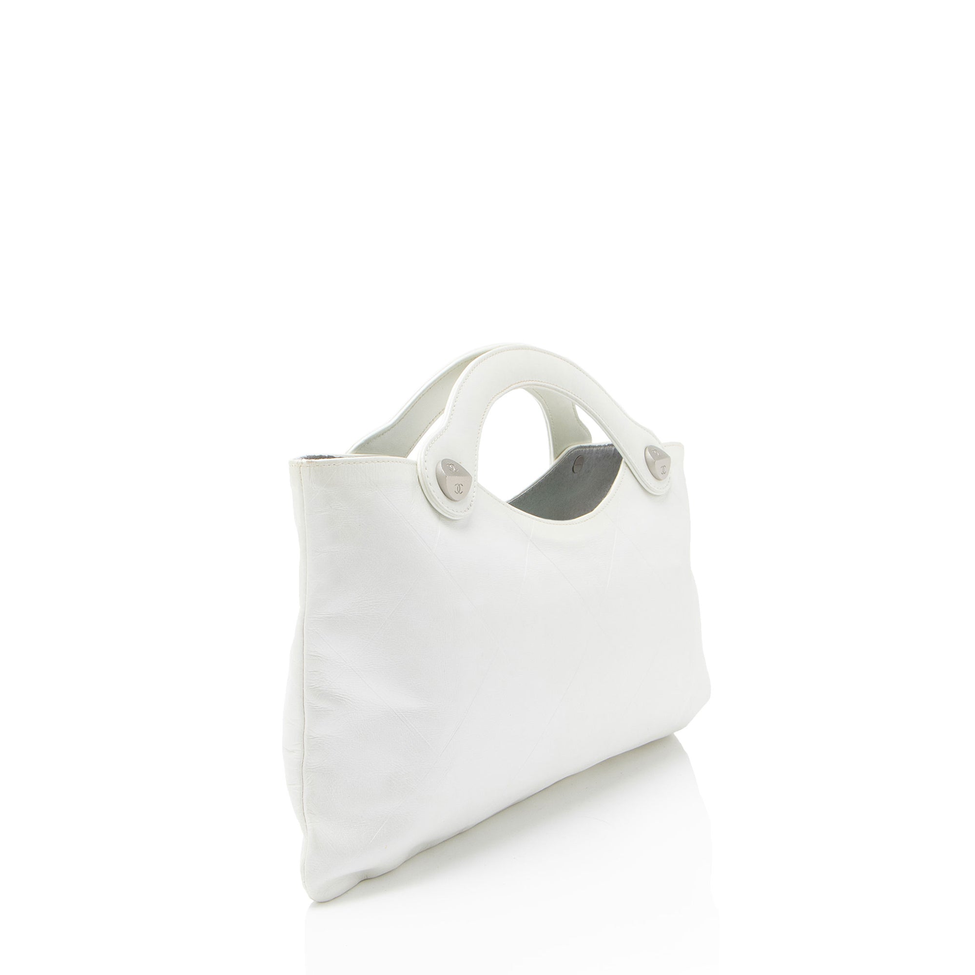 Chanel Vintage Calfskin Flat Tote - FINAL SALE