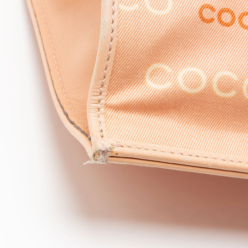 Chanel Vintage Canvas Coco Logo Tote