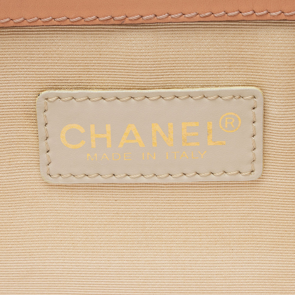 Chanel Vintage Canvas Coco Logo Tote