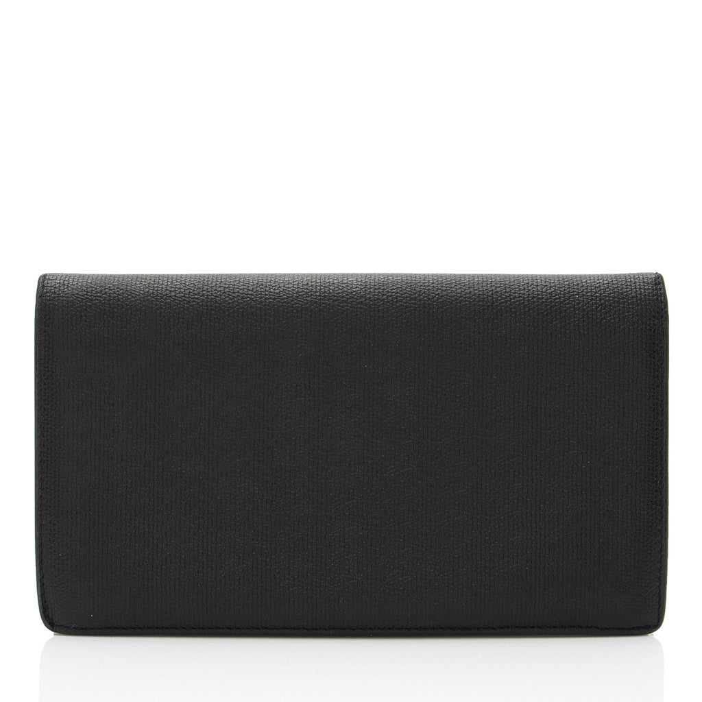 Chanel Vintage Caviar Leather Long Wallet
