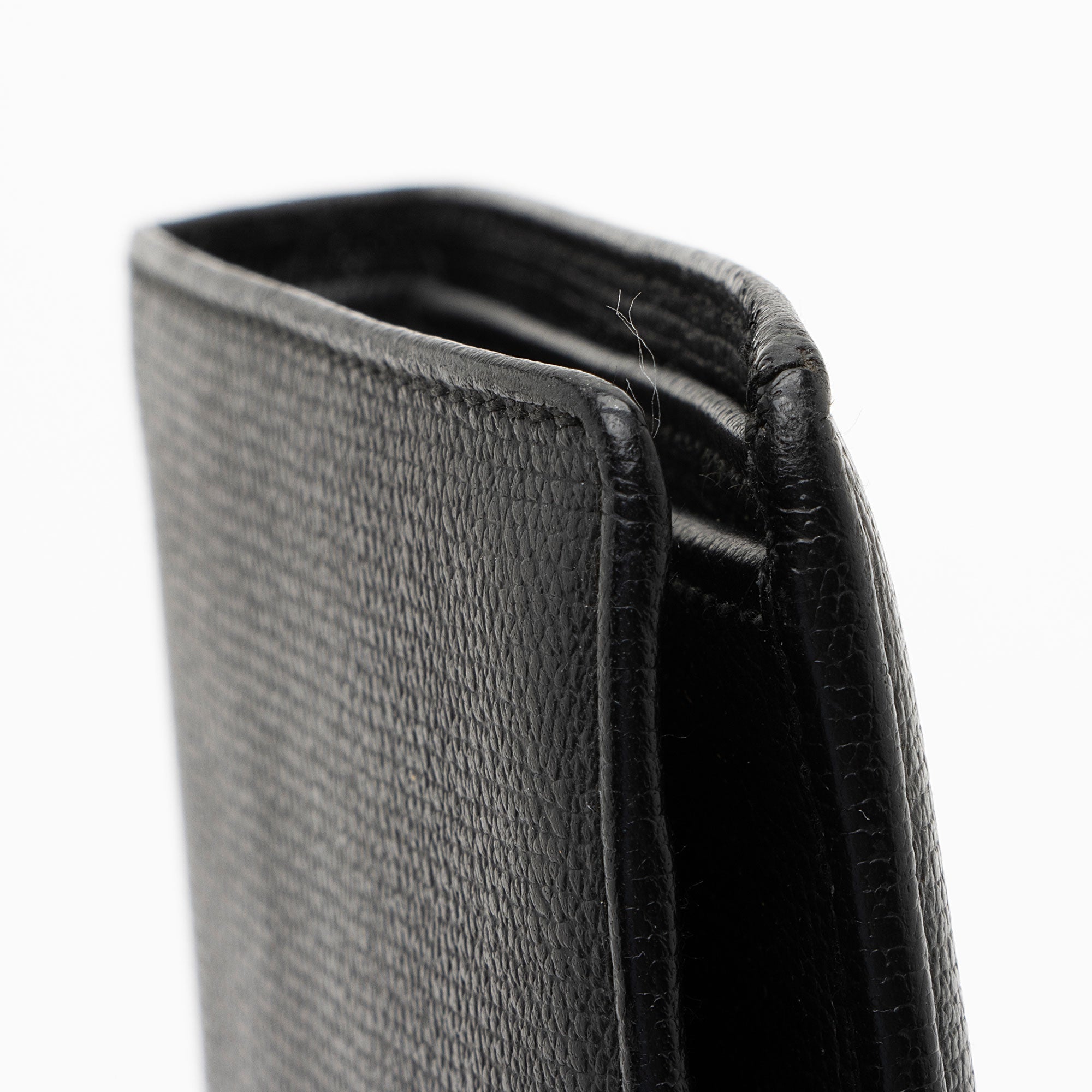 Chanel Vintage Caviar Leather Long Wallet