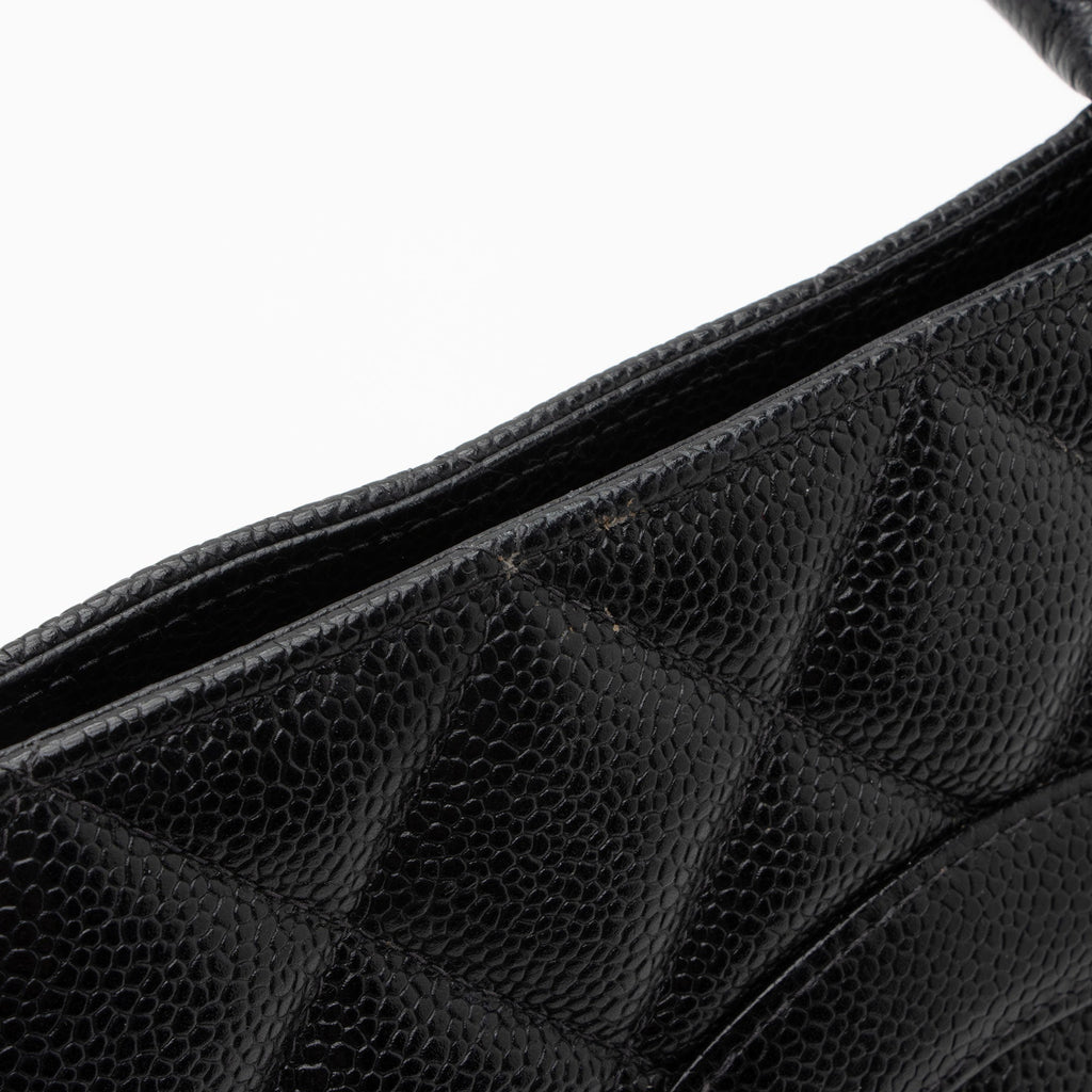 Chanel Vintage Caviar Leather Medallion Tote (SHF-1e1Co0)