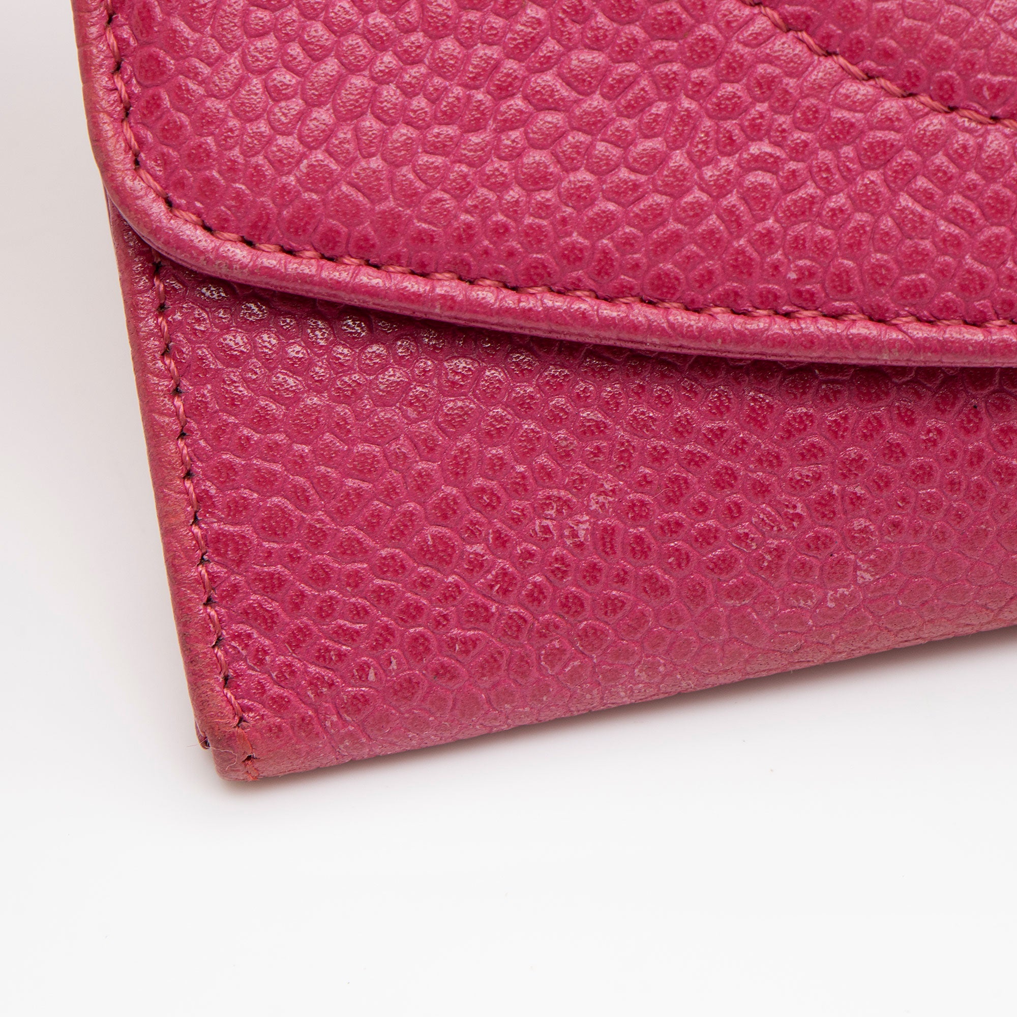 Chanel Vintage Caviar Leather Timeless CC Small Clutch