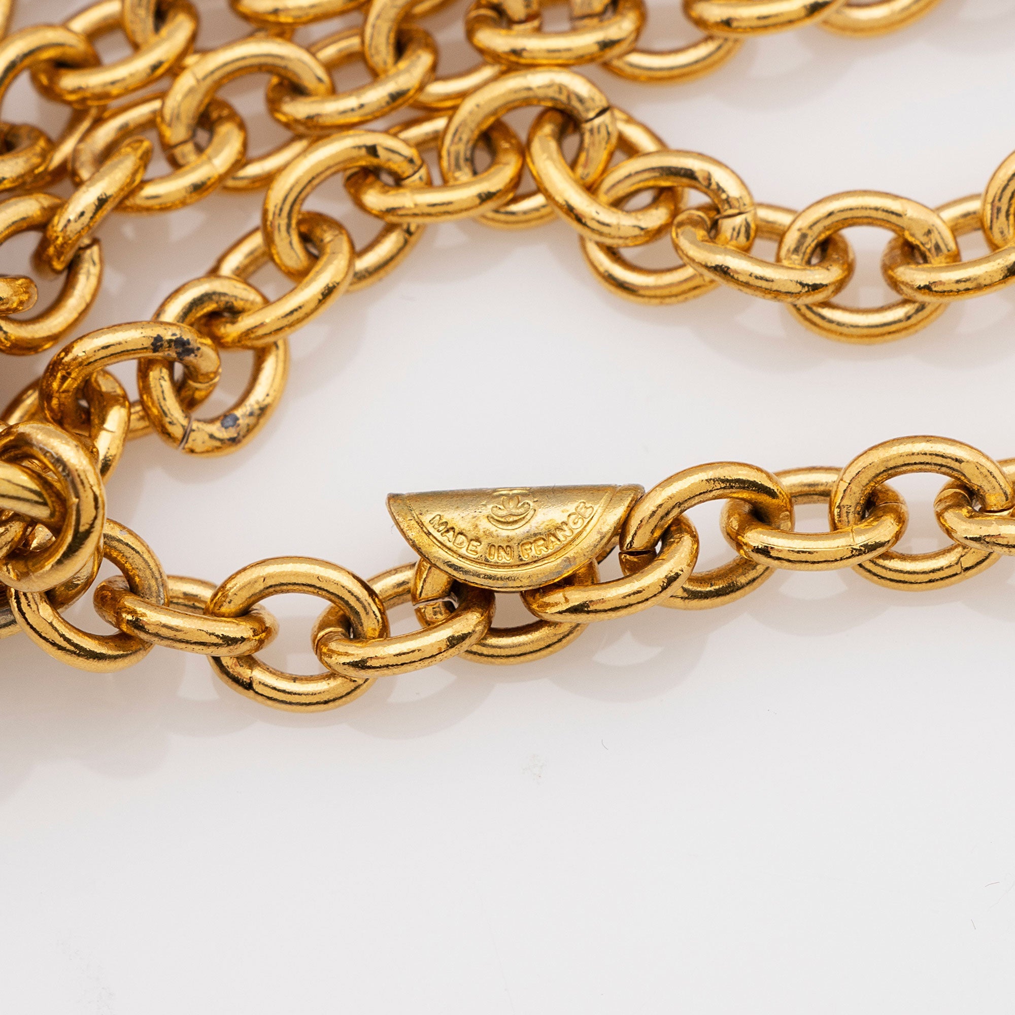 Chanel Vintage Flap Bag Necklace