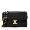 Chanel Vintage Horizontal Quilted Lambskin XL Jumbo Single Flap Bag