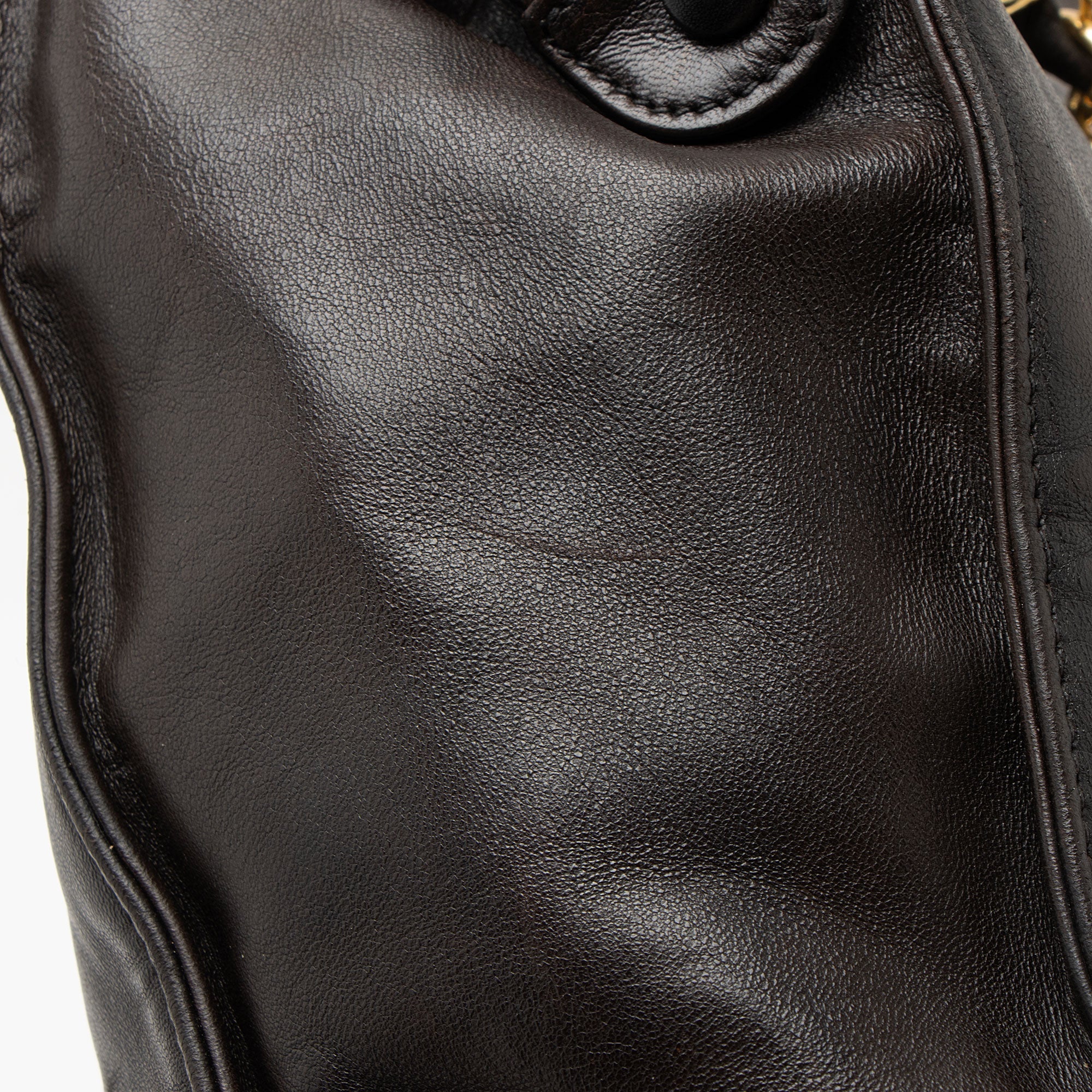 Chanel Vintage Lambskin CC Chain Tote