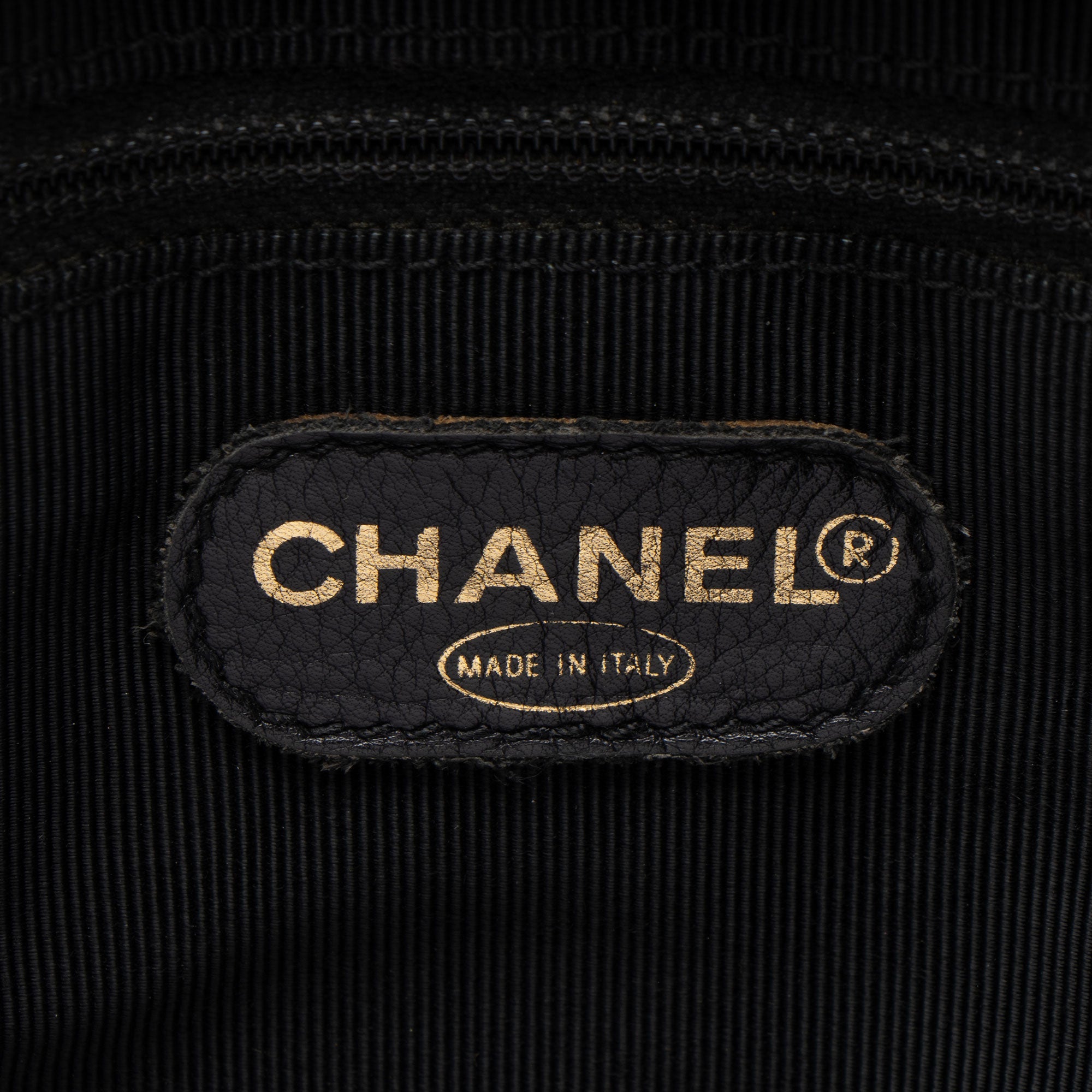 Chanel Vintage Lambskin CC Chain Tote