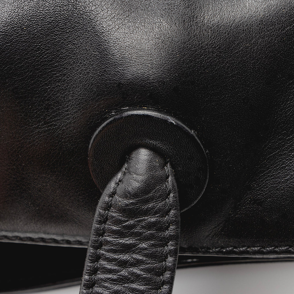 Chanel Vintage Lambskin CC Logo Tote (SHF-22846)