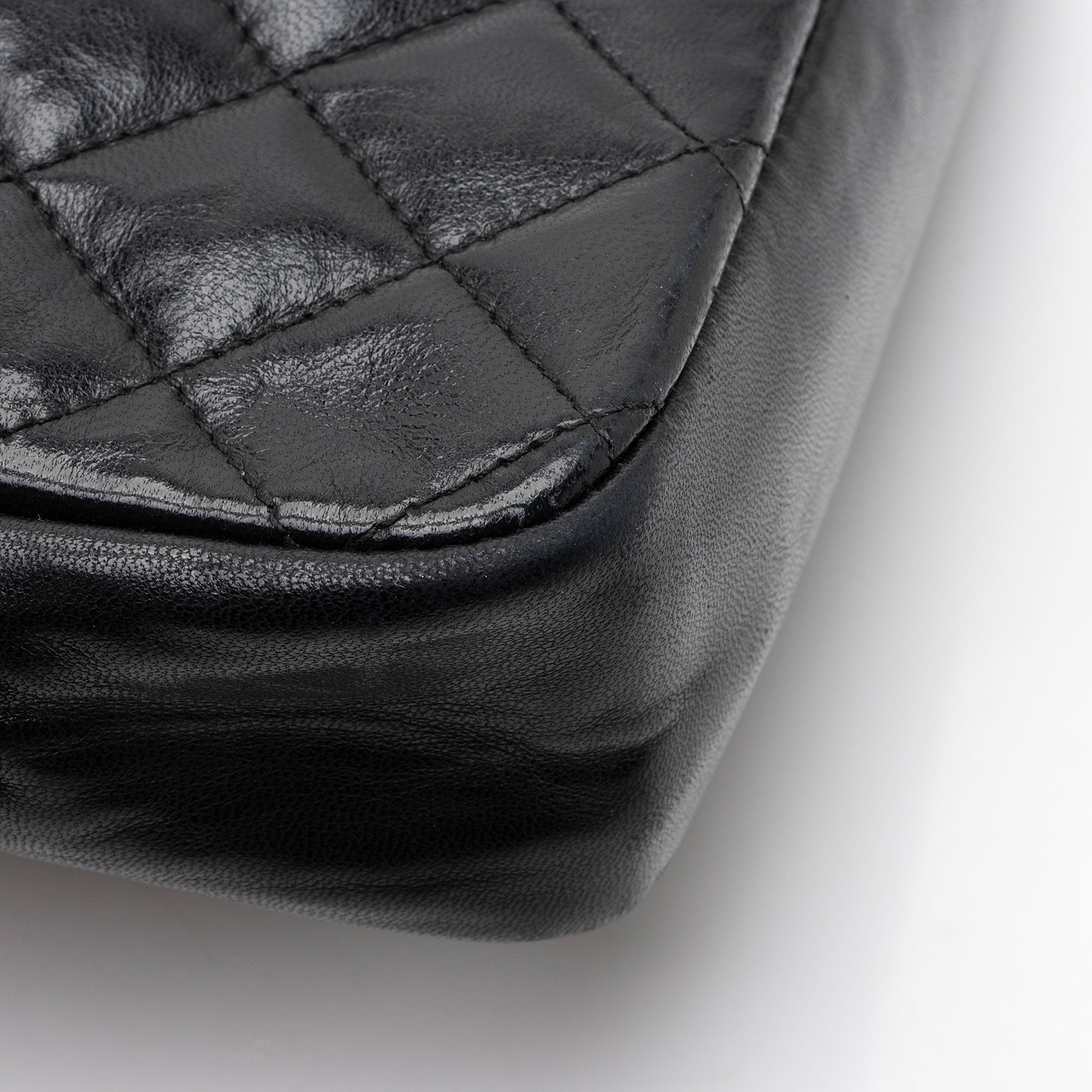 Chanel Vintage Lambskin Chain Camera Bag