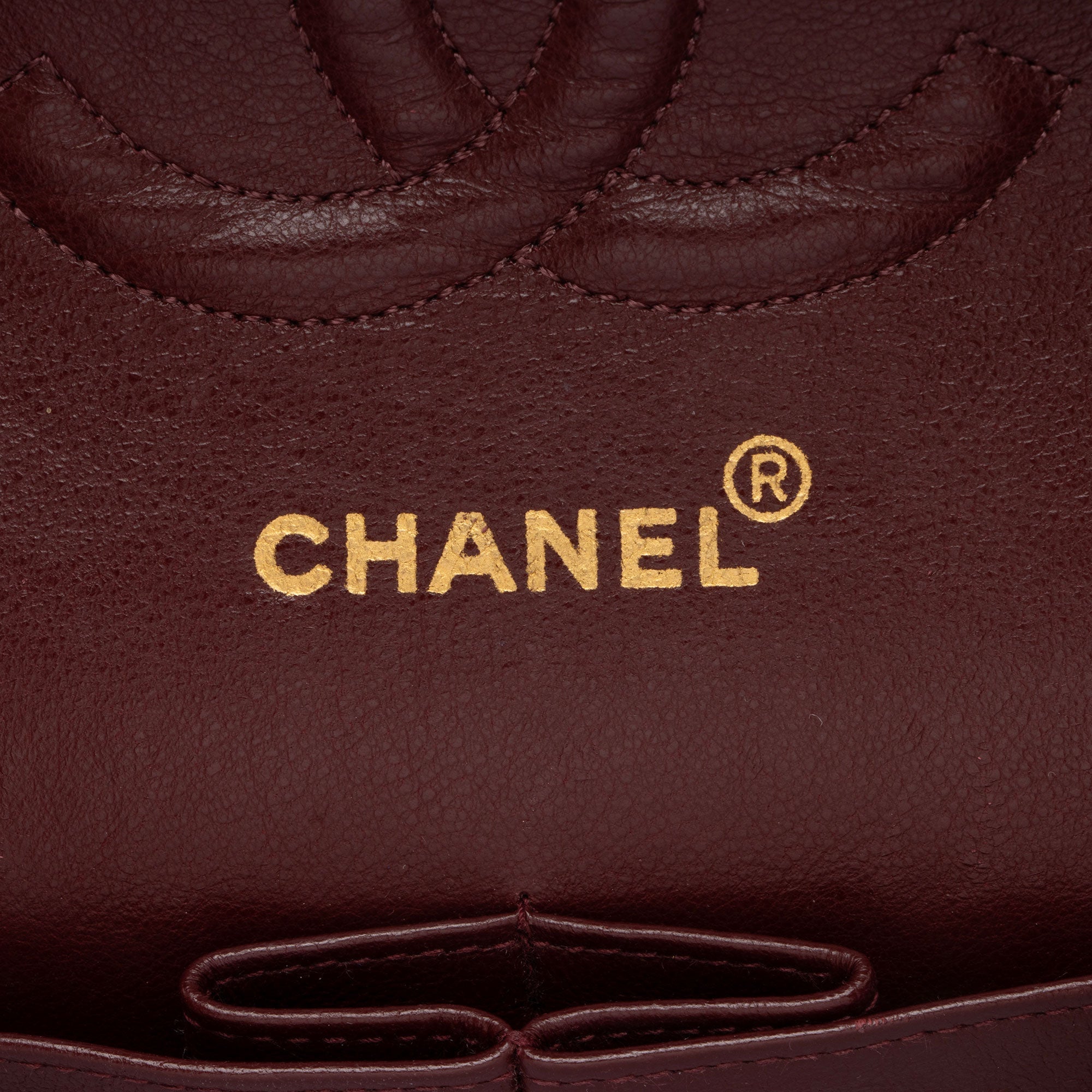 Chanel Vintage Lambskin Classic Medium Double Flap Bag (SHF-G4E2GG)