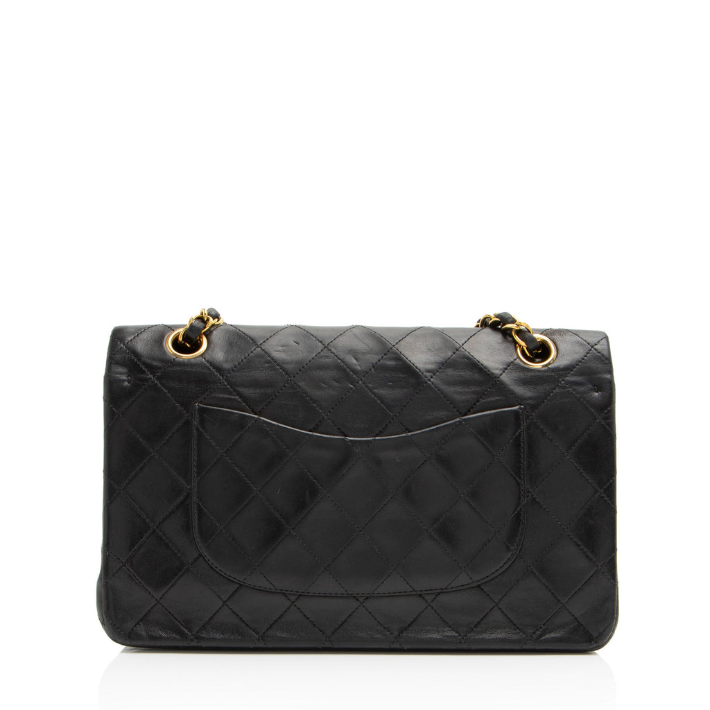 Chanel Vintage Lambskin Classic Medium Double Flap Bag