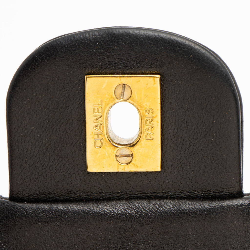 Chanel Vintage Lambskin Classic Medium Double Flap Bag