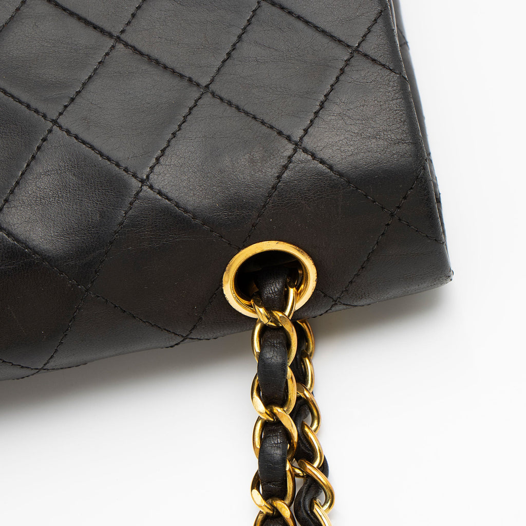 Chanel Vintage Lambskin Classic Medium Double Flap Bag