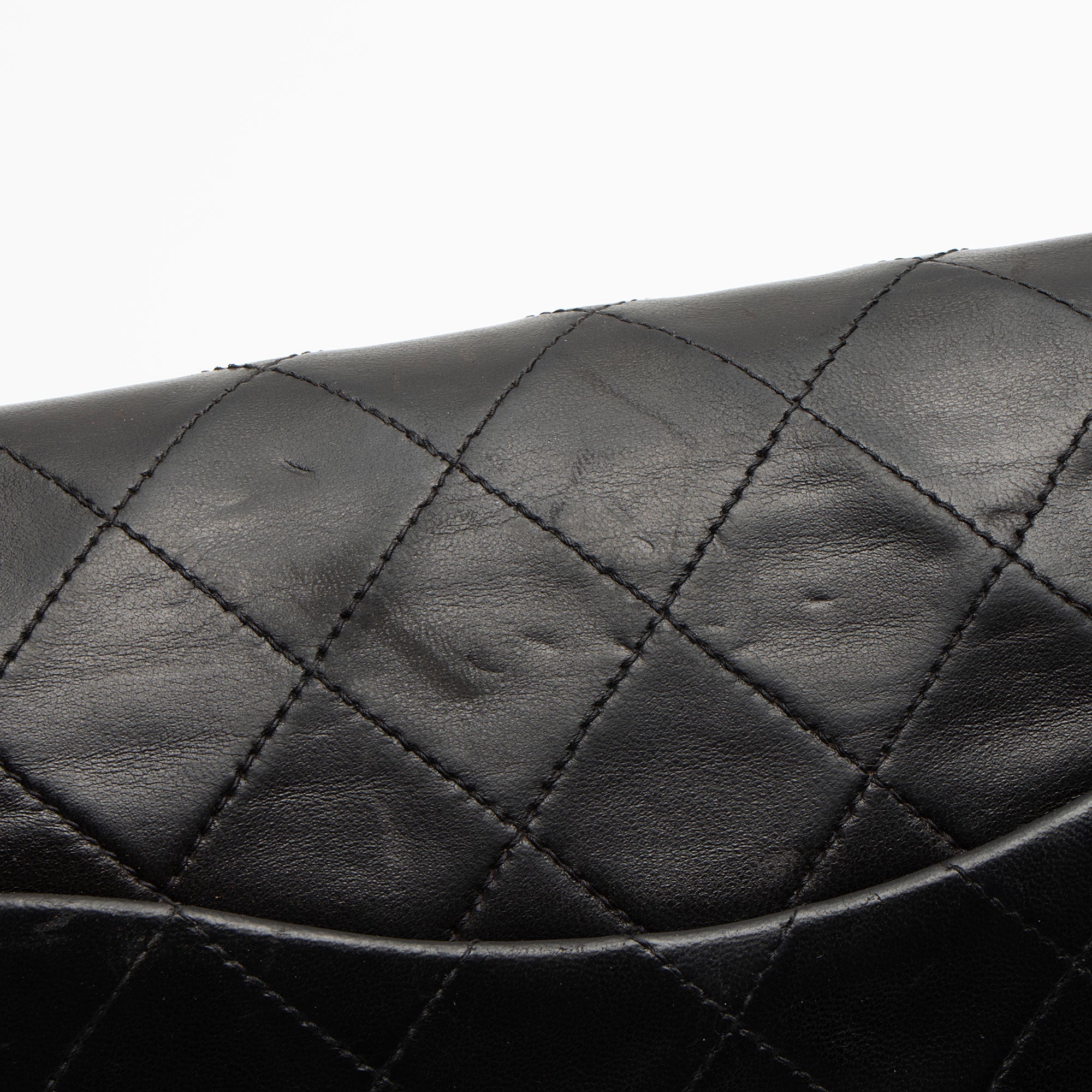 Chanel Vintage Lambskin Classic Medium Double Flap Bag