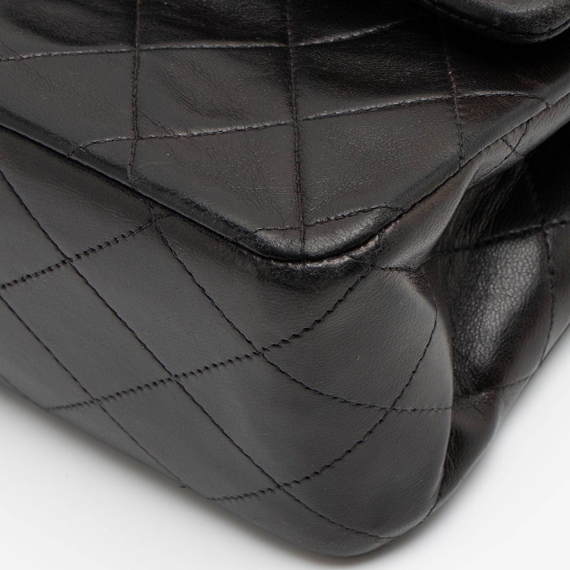 Chanel Vintage Lambskin Classic Medium Double Flap Bag
