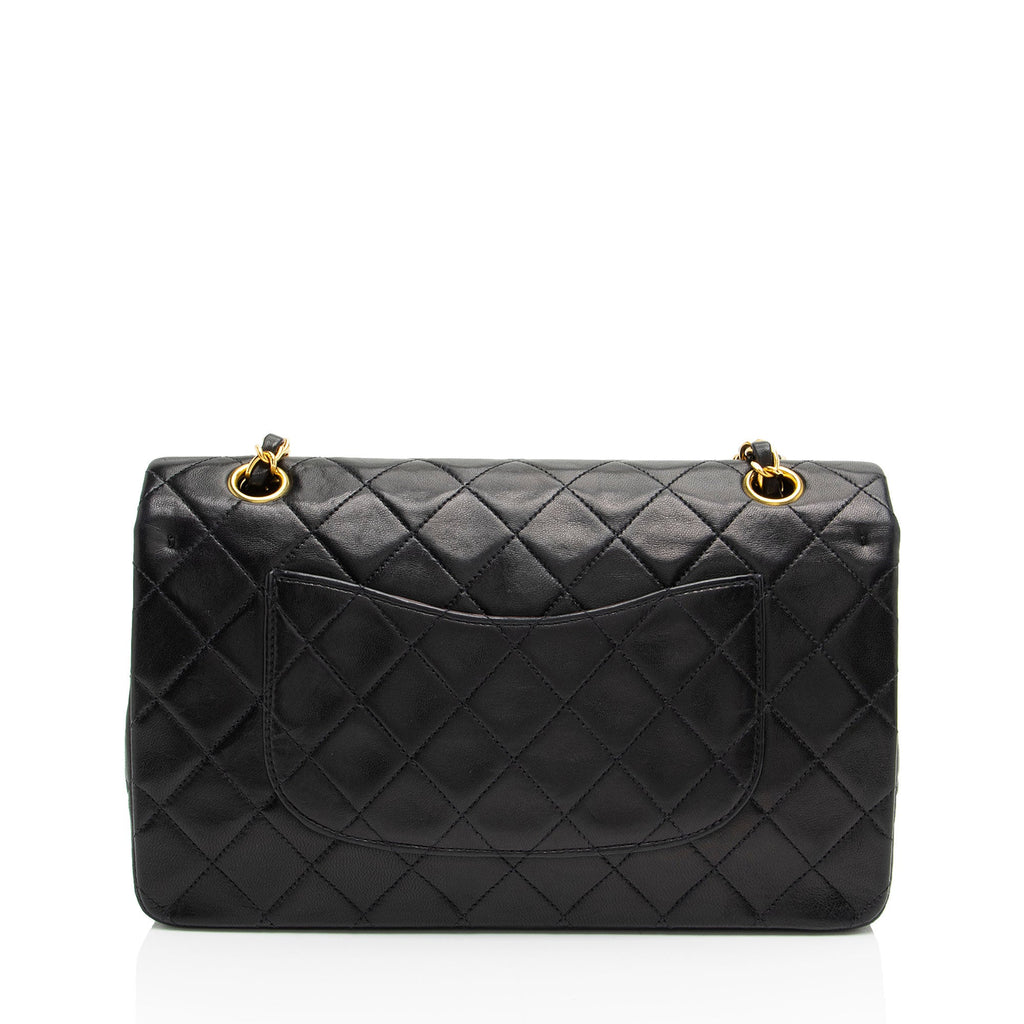 Chanel Vintage Lambskin Classic Medium Double Flap Bag