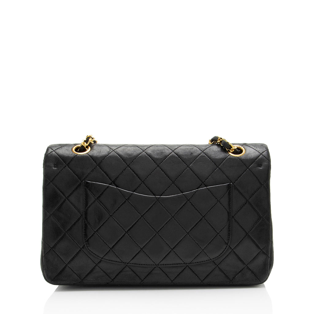 Chanel Vintage Lambskin Classic Medium Double Flap Bag
