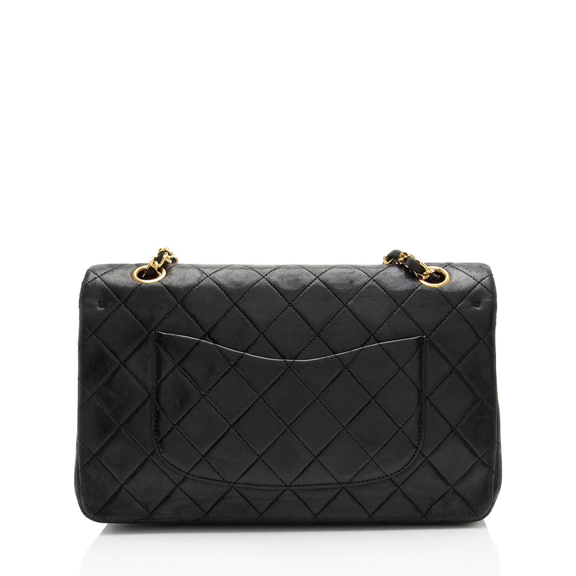 Chanel Vintage Lambskin Classic Medium Double Flap Bag