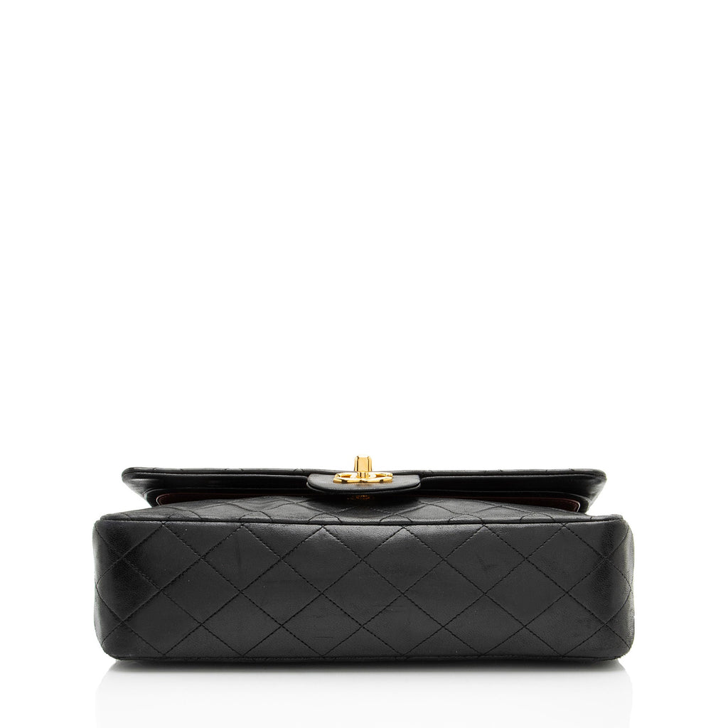 Chanel Vintage Lambskin Classic Medium Double Flap Bag