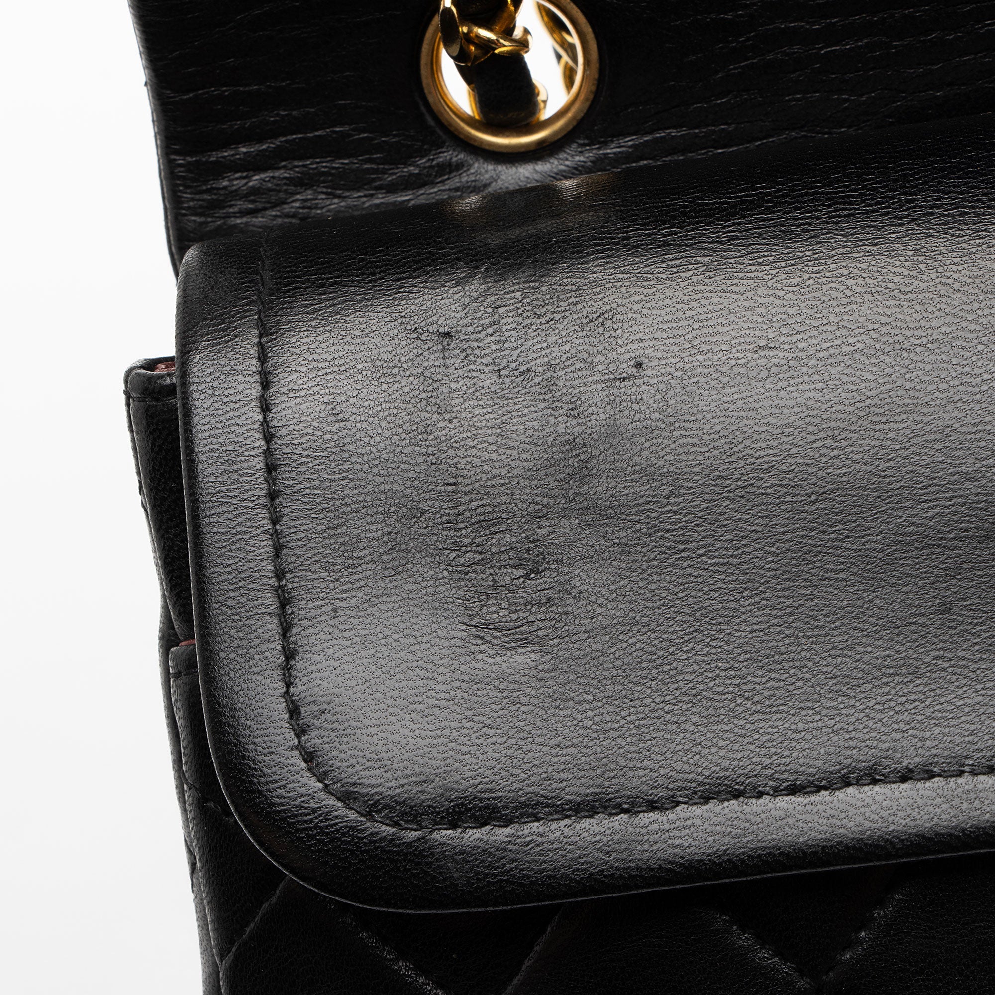 Chanel Vintage Lambskin Classic Medium Double Flap Bag