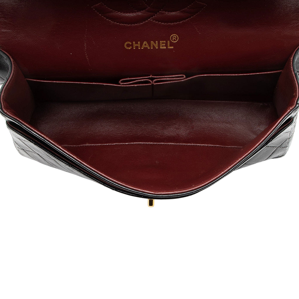Chanel Vintage Lambskin Classic Medium Double Flap Bag