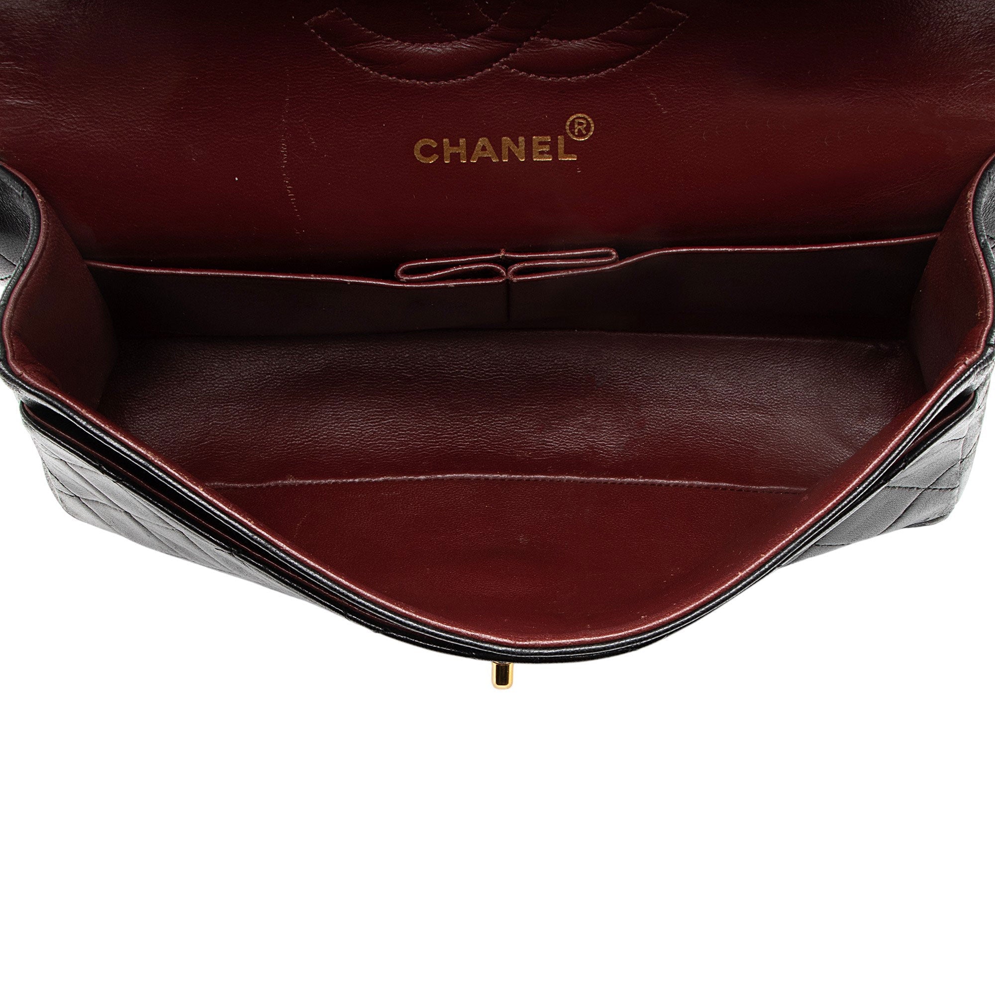 Chanel Vintage Lambskin Classic Medium Double Flap Bag