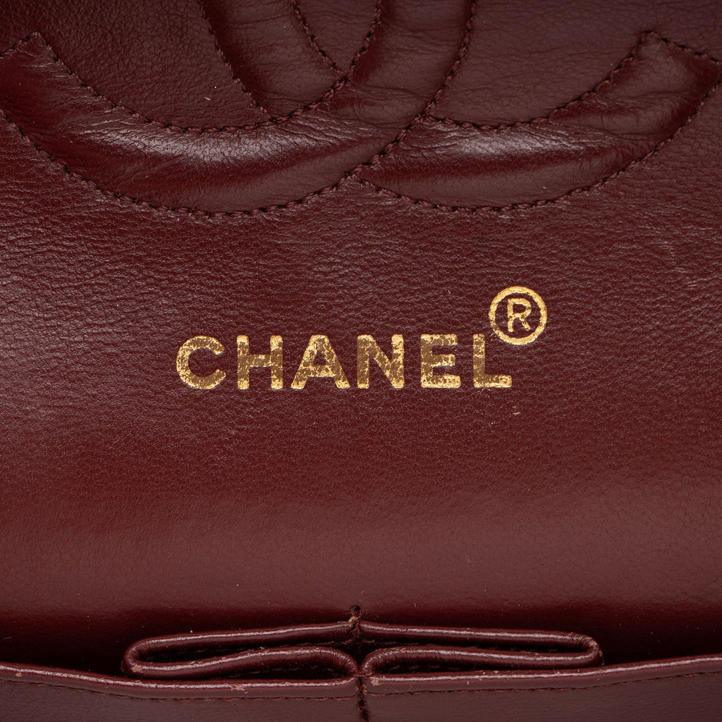 Chanel Vintage Lambskin Classic Medium Double Flap Bag
