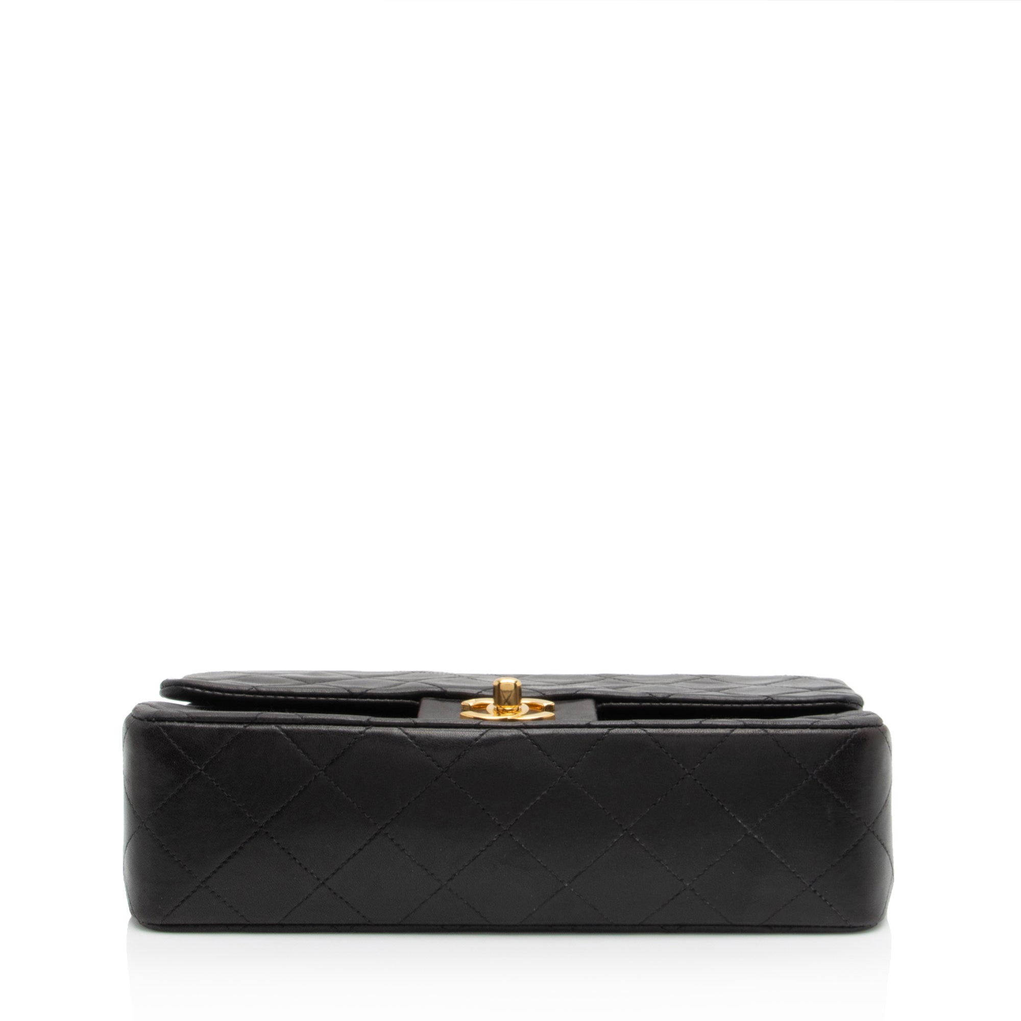 Chanel Vintage Lambskin Classic Small Double Flap Bag (SHF-wNnnBD)