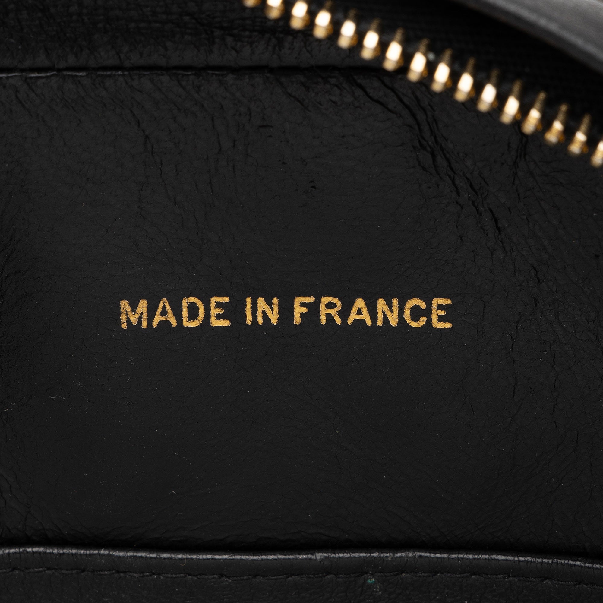 Chanel Vintage Lambskin Tassel Flap Camera Bag