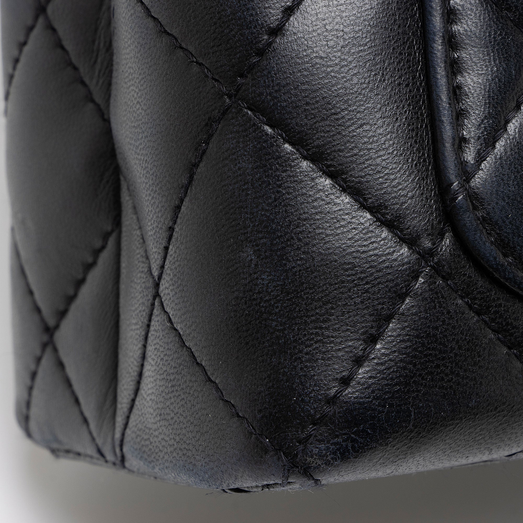 Chanel Vintage Lambskin Kelly Top Handle