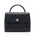 Chanel Vintage Lambskin Kelly Top Handle