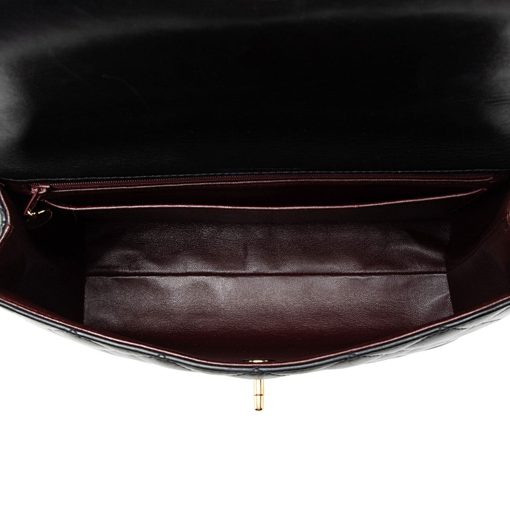 Chanel Vintage Lambskin Kelly Top Handle